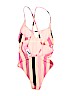 Xhilaration Pink One Piece Swimsuit Size XS - photo 2
