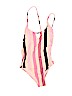 Xhilaration Pink One Piece Swimsuit Size XS - photo 1