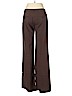 Theory Brown Wool Pants Size 6 - photo 2