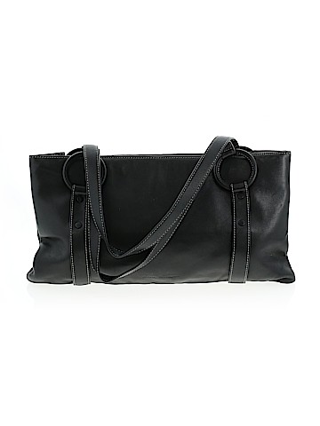 Nicole Miller Leather Shoulder Bag (view 1)