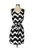 Aqua 100% Polyester Black Casual Dress Size S - photo 1
