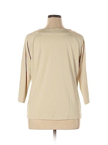 Susan Graver 3/4 Sleeve Top (view 2)