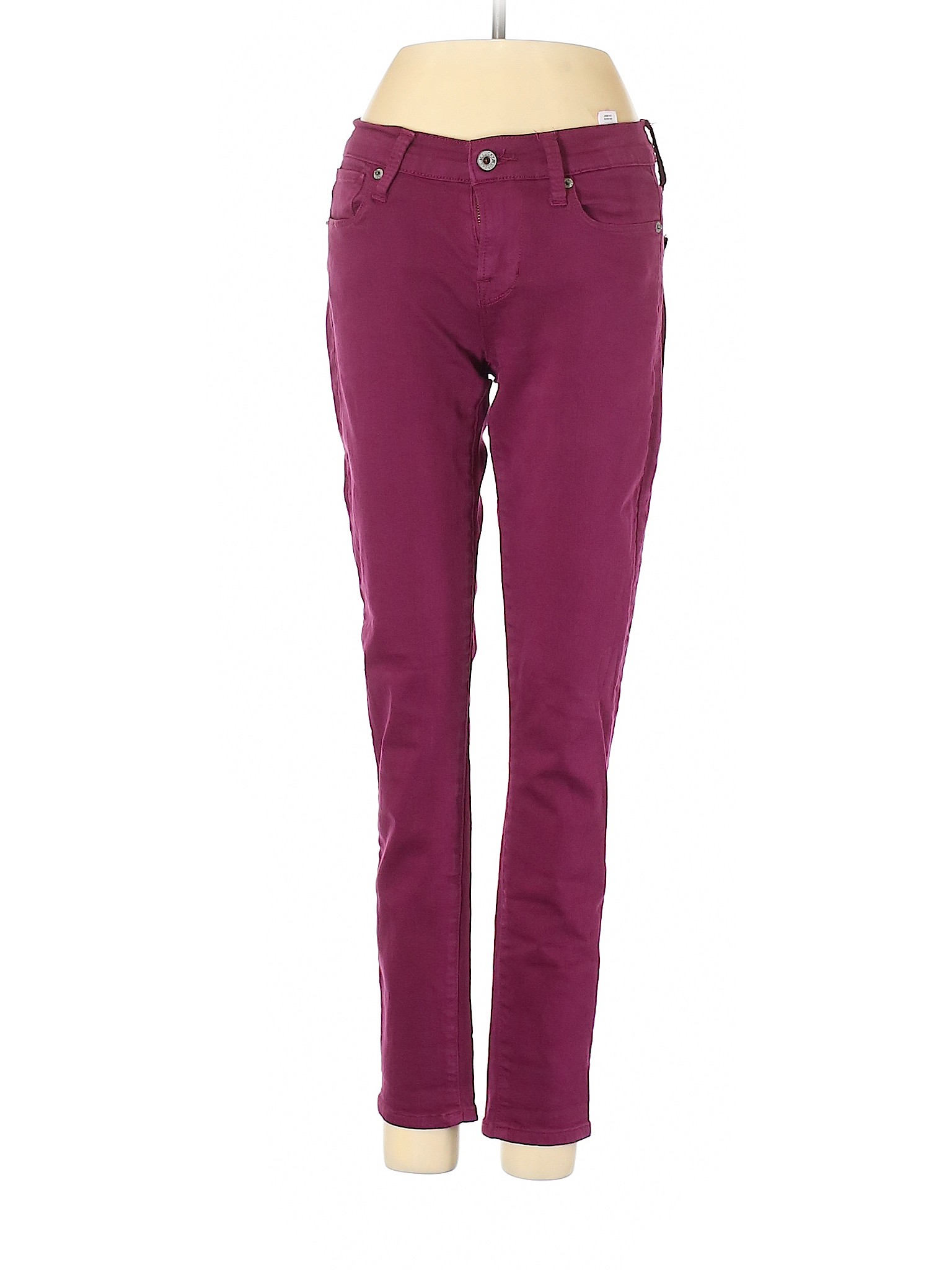 purple jeggings