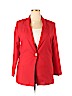 Blair 100% Polyester Red Blazer Size 18 - photo 1
