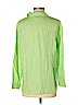 J.jill 100% Linen Green Long Sleeve Button-Down Shirt Size S (petite) - photo 2