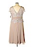 Emma Street 100% Polyester Tan Cocktail Dress Size 16 (petite) - photo 2