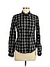 Calvin Klein Black Long Sleeve Button-Down Shirt Size 4 - photo 1