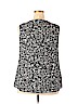 Daniel Rainn 100% Polyester Black Sleeveless Blouse Size 2X - photo 2