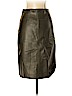 Bebe 100% Leather Green Leather Skirt Size 2 - photo 2
