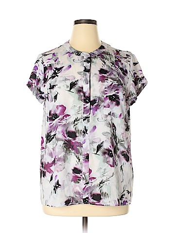 Simply Vera Vera Wang Short Sleeve Blouse (view 1)