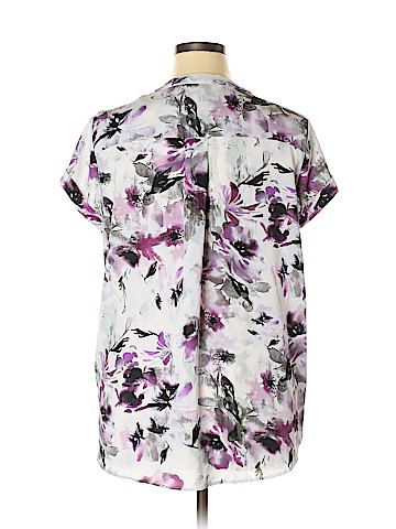 Simply Vera Vera Wang Short Sleeve Blouse (view 2)