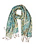 Unbranded Print Blue Scarf One size - photo 1