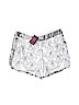 Raga 100% Polyester Silver Dressy Shorts Size S - photo 2