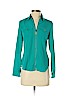 MICHAEL Michael Kors 100% Polyester Green Long Sleeve Blouse Size S (petite) - photo 1