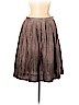 Theory 100% Cotton Brown Casual Skirt Size 6 - photo 1