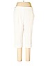 Alfred Dunner 100% Polyester White Casual Pants Size 16 (petite) - photo 1