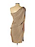 3.1 Phillip Lim 100% Silk Tan Cocktail Dress Size 2 - photo 2