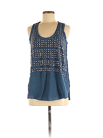 Rebecca Taylor Sleeveless Silk Top (view 1)