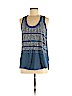 Rebecca Taylor 100% Silk Blue Sleeveless Silk Top Size 4 - photo 1