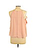 London Times 100% Polyester Pink Sleeveless Blouse Size L (petite) - photo 2