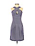 Banana Republic 100% Silk Gray Cocktail Dress Size 00 (petite) - photo 1