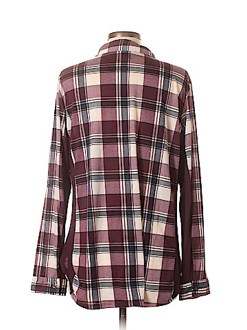 Polly & Esther Long Sleeve Button-Down Shirt (view 2)