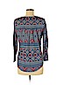 Lucky Brand Blue 3/4 Sleeve Top Size M - photo 2