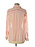Liz Claiborne 100% Polyester Pink Long Sleeve Button-Down Shirt Size M (petite) - photo 2