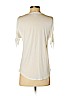 Paige 100% Viscose White Short Sleeve Top Size XS - photo 2