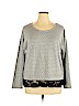 89th & Madison Gray Pullover Sweater Size XL - photo 1