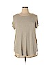 Apt. 9 Ivory Short Sleeve Top Size XL - photo 1