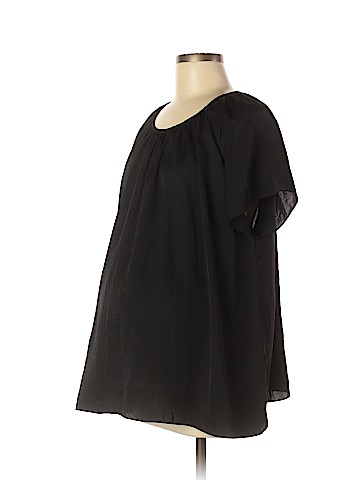 Hatch Short Sleeve Blouse (view 1)