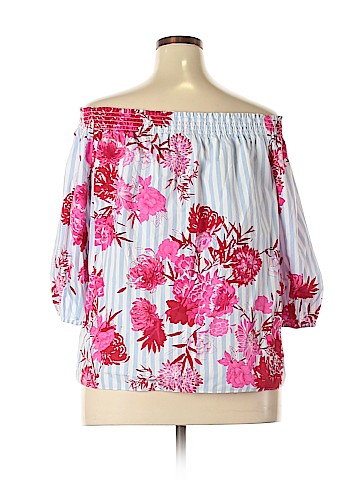 INC International Concepts 3/4 Sleeve Blouse (view 2)
