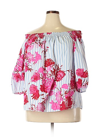INC International Concepts 3/4 Sleeve Blouse (view 1)