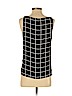 Ann Taylor LOFT 100% Polyester Black Sleeveless Blouse Size XS - photo 2