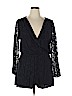 Bar III 100% Nylon Black Romper Size XL - photo 1