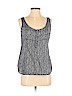 Eddie Bauer 100% Cotton Gray Sleeveless Blouse Size S - photo 1
