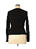 AGB 100% Polyester Black Long Sleeve Top Size XL - photo 2