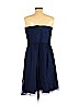 Donna Morgan 100% Silk Blue Cocktail Dress Size 16 - photo 2