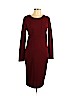 Romeo & Juliet Couture Burgundy Casual Dress Size L - photo 1