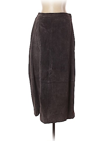 Dialogue Leather Skirt (view 1)
