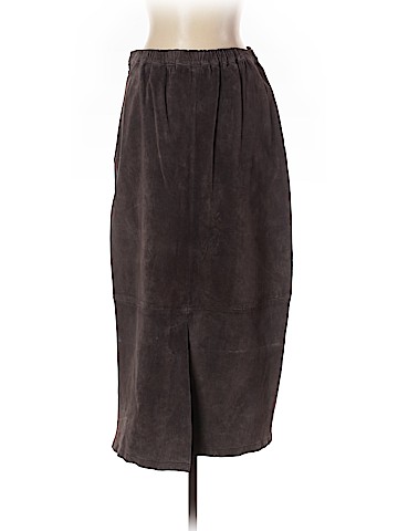 Dialogue Leather Skirt (view 2)