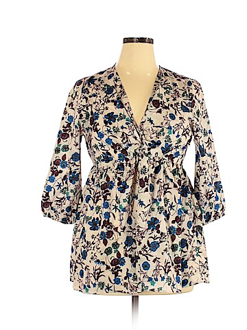 Suzanne Betro 3/4 Sleeve Blouse (view 1)
