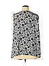 Ann Taylor LOFT 100% Polyester Black Sleeveless Blouse Size XL - photo 2