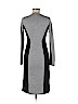 Calvin Klein Gray Casual Dress Size S - photo 2
