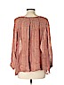 Love Sam Pink Long Sleeve Blouse Size L - photo 2