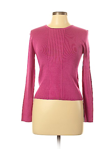 Mary Jane Marcasiano Silk Pullover Sweater (view 1)