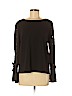 Vince Camuto Black Long Sleeve Top Size M - photo 1