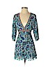 Trina Turk 100% Rayon Blue Casual Dress Size XS - photo 1