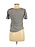 Ann Taylor 100% Linen Gray Short Sleeve T-Shirt Size XXS (petite) - photo 2